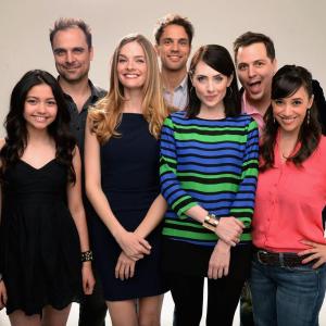 Some of the cast for Raze in New York for the Tribeca Film Festival.