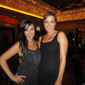 Victoria Cruz and Rebecca Marshall at the Las Vegas Film Festival for Raze