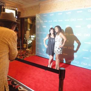 Tracie Thoms and Victoria Cruz on the red carpet for Raze