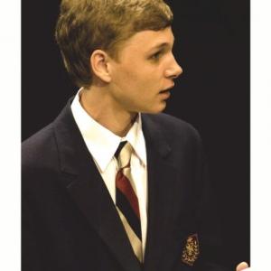 Justin Preston in The Browning Version at Pacific Resident Theater