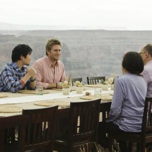 Still of James Oseland Francis Lam and Curtis Stone in Top Chef Masters 2009