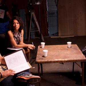 Still Of Solanyi Rodriguez, Ana Garcia and Andrew James McManus in Broken Angel (2011)