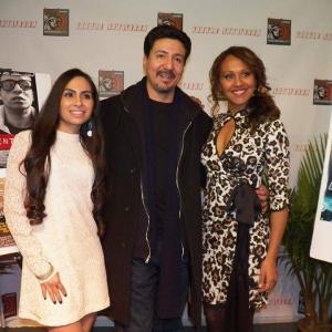 Solanyi Rodriguez Carlos Berrios and Evelyn Vaccaro at the Viva Latino Film Festival 2015