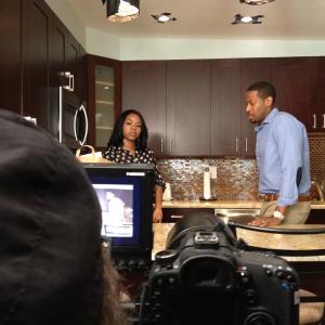On the set of Unfaithful Stories of Betrayal TV show on the Oprah Winfrey Network My second stint on this show