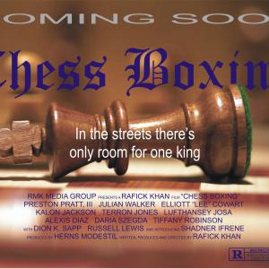 Official Movie Promo Poster for the feature film Chess Boxing Written and directed by Rafick Khan And its my acting debut film!