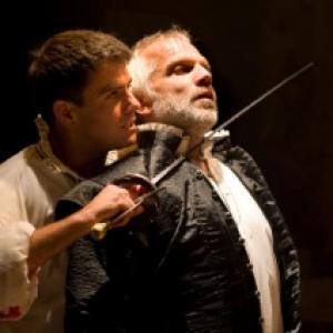 Steve Kidd and Richard Donelly in Don Carlos Fight choreography by Normand Beauregard Gamm Theatre