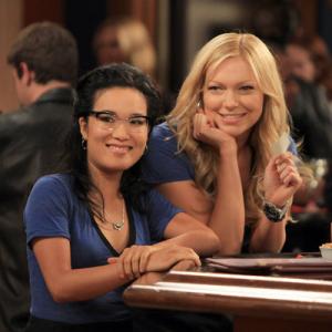 Still of Laura Prepon and Ali Wong in Are You There, Chelsea? (2012)
