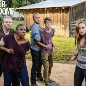 Still of Colin Ford, Aisha Hinds and Mackenzie Lintz in Under the Dome (2013)
