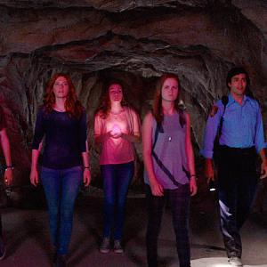 Still of Rachelle Lefevre, Colin Ford, Alexander Koch, Mackenzie Lintz and Grace Victoria Cox in Under the Dome (2013)