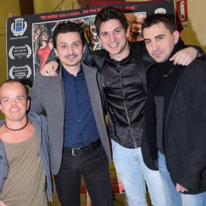 Lorenzo Del Conte, Eros D'Antona, Roberto D'Antona and Mirko D'Antona at event of Insane (2015)