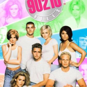Jason Priestley, Jennie Garth, Tori Spelling, Brian Austin Green, Kathleen Robertson, Tiffani Thiessen and Ian Ziering in Beverli Hilsas, 90210 (1990)