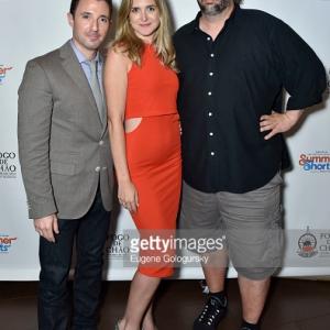 Neil LaBute Clea Alsip and JJ Kandel at Opening of Summer Shorts Festival