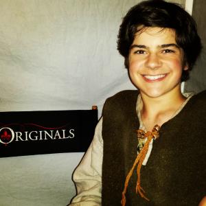 Perry Cox on the set of The Originals
