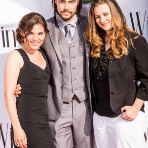 Brieanna Steele, Tommy O'Reilly, and Natalie Bible' at a screening for Windsor Drive