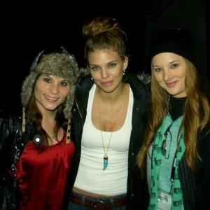 Brieanna Steele, AnnaLynne McCord, and Natalie Bible' at the World Premiere of 