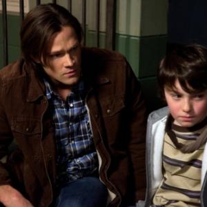 Still of Jared Padalecki and Griffin Parsons in Supernatural (2005)