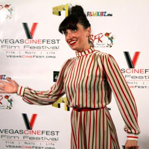Vegas Cine Fest 2012awards ceremony night with Maria Dolores Lopez