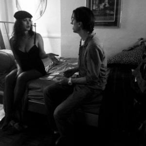 Still shot of actress Amanda Greer portraying Ukrainian Prostitute Oksana in Walt Whitman Never Paid For It