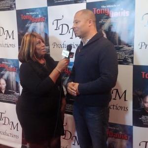 An interview with Sheila Oh of The Sheila Oh Show at The Miracle of Tony Davis premiere