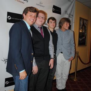 RyanRyan Williams Cameron Atkins Luke Ptacek Drew Williams Voltaire Council and Jessie Andrew Williams at the Premiere of Secrets in the Fall