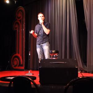 Comedian Michael James Nelson performing in Hollywood CA 2013