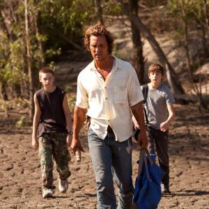 Still of Matthew McConaughey Tye Sheridan and Jacob Lofland in Mud 2012