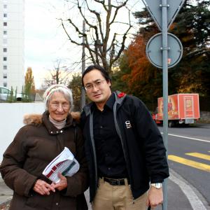 Alvin Lee with Jeanne Luyet Lausanne Nov 2012