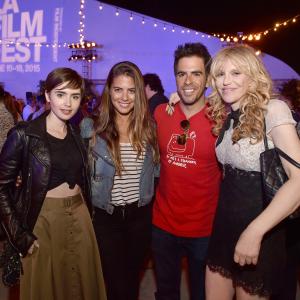 Courtney Love, Eli Roth, Lily Collins and Lorenza Izzo