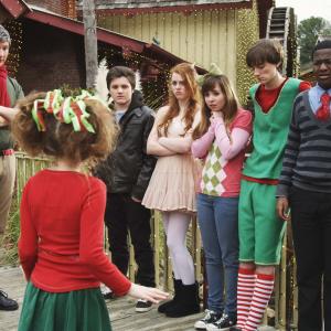 Trey Best Matthew Smock William J Harrison Tessa Joy Thornbrough Tim Baran Katie Delk Annie Laurie Daniel and Erika Bierman in Santas Boot Camp 2015