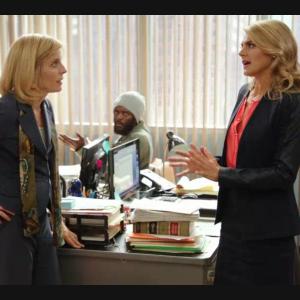 Still of Maria Bamford, Bamm Ericsen and Eliza Coupe in Benched 2014