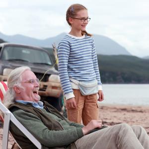 Still of Billy Connolly and Emilia Jones in What We Did on Our Holiday (2014)