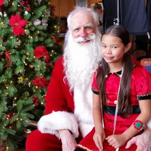 Onset of Becoming Santa Emily Delahunty with Michael Gross