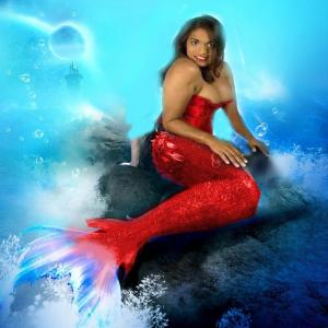 Rose Hill Theatrical Model portraying Mermaid