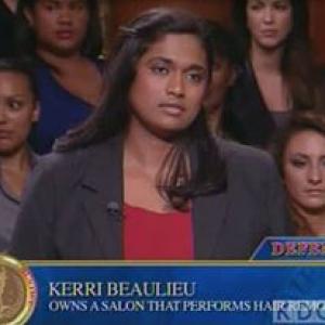 National Television Show Rose Hill portraying Kerri BeaulieuPrincipal in Supreme Justice with Judge Karen Season 1 Episode 54