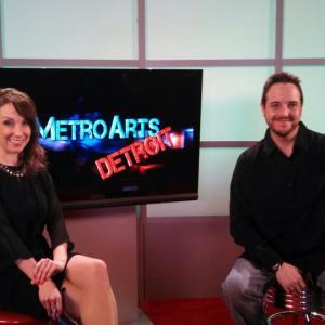 Metro Arts Detroit on PBS with Host Sheryl Coonan and Guest Actor/Entertainer/Producer Nicholas Joseph Mackey