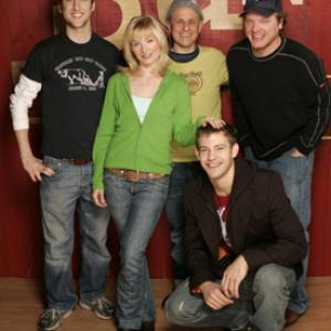 Bobcat Goldthwait, Colby French, Bryce Johnson, Jack Plotnick and Melinda Page Hamilton at event of Stay (2006)