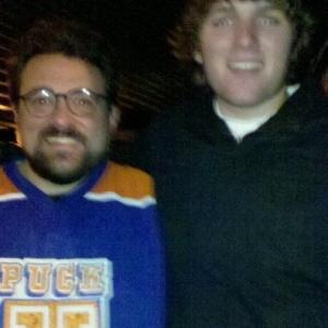 Jak Kerley and director Kevin Smith