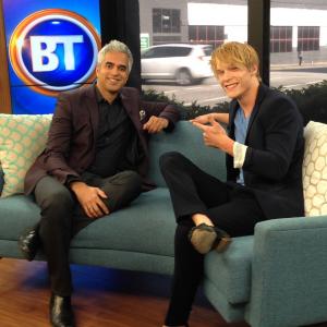 Dakota Daulby with Riaz Meghji on Breakfast Television Vancouver about working on a Steven Spielberg series and his awesome up-coming projects.