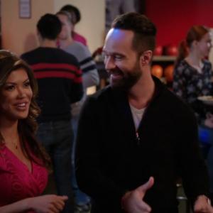 Still of Chris Diamantopoulos and Tiffany Panhilason in About a Boy