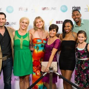 Red Line cast at the premiere