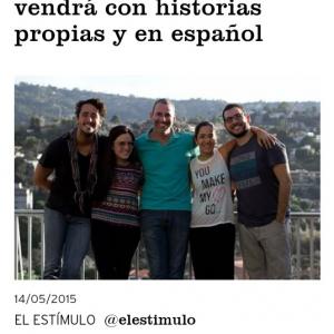 Interview for the newspaper El Estmulo ProjectExperimento venezolano