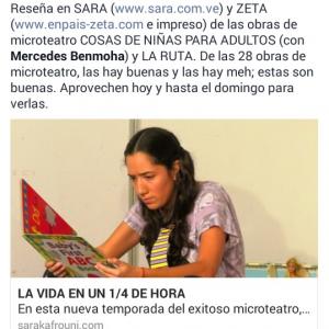 Press for the Magazine ZETA. Interview by journalist Sara Kafrouni