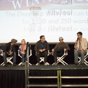 Brett Elam and Joshua Logan at the Independent Television Festival 2015.