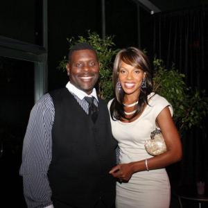 David Terrell and Wendy Robinson at 2011 NAACP Theatre Awards