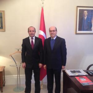 With Turkish Dublin Ambassador