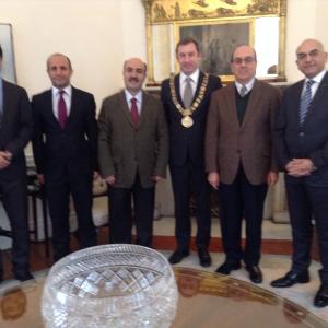 Turkish Dublin Ambassador Dublin Lord Mayor istanbul / Kucukcekmece Dep lord Mayor European Parliament Member MP