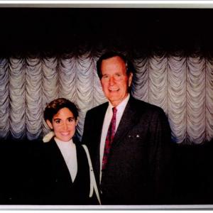 US President George Bush Cynthia Martin  Bush Gorbachev Summit Moscow Russia