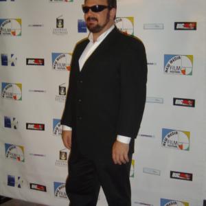 Ward Edmondson on the Red Carpet at the 2010 New Media Film Festival