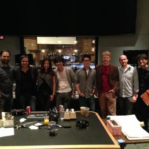 At Sony Pictures Scoring Stage in Los Angeles, CA