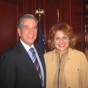 Dr Pedro Juan Rossello GonzalezGovernor of Puerto Rico and Dr Janet Alvarez Gonzalez